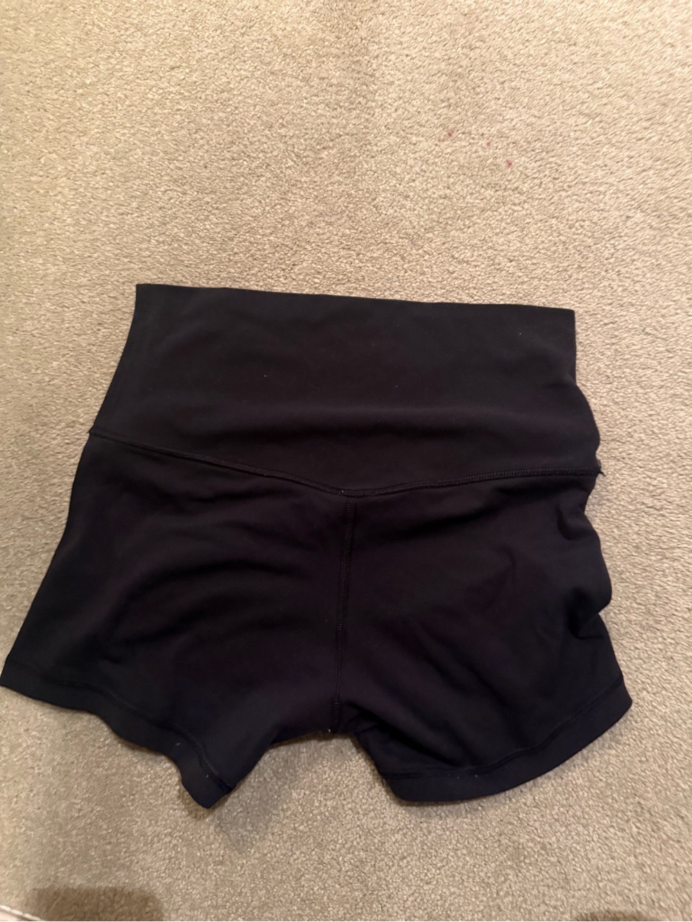 Lululemon align High-Waist Black Women's Shorts size 6